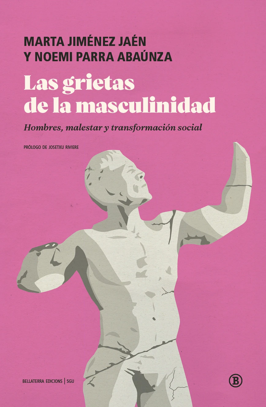 Portada del libro «Las grietas de la masculinidad»