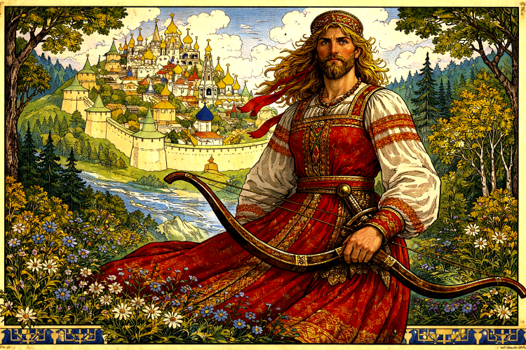 A Cross-Dressing Epic Hero: the Russian Folk Epic of Mikhaylo Potyk, Where He Disguises Himself as a Woman