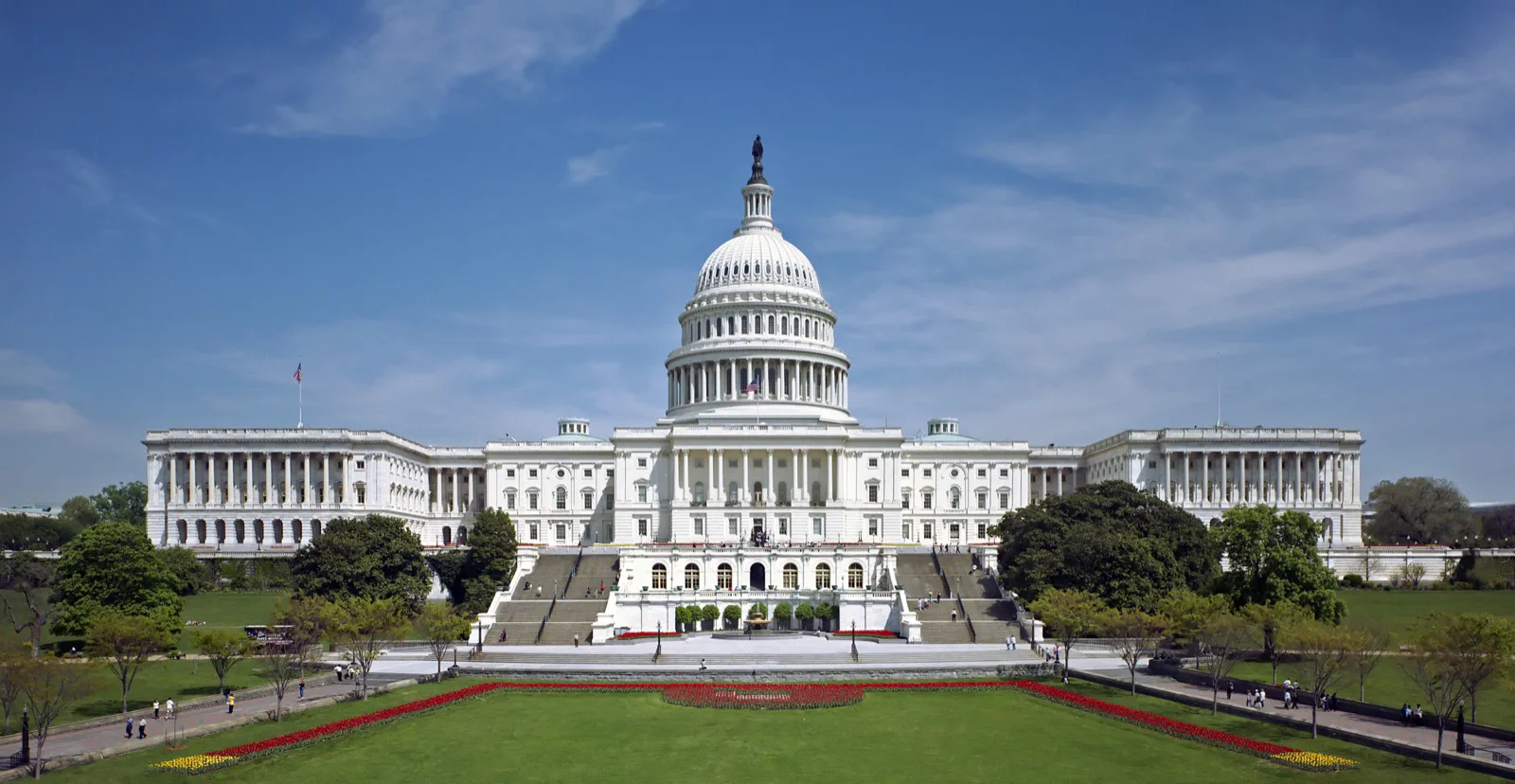Façade ouest du Capitole des États-Unis à Washington. Photo : Architect of the Capitol / Wikimedia Commons (Domaine public)