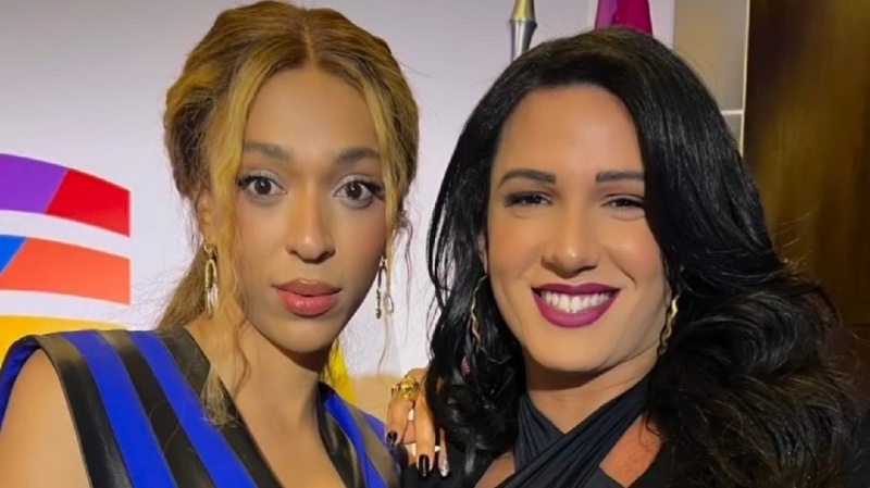 As deputadas federais eleitas e reeleitas Erika Hilton (à esquerda) e Thabatta Pimenta (à direita). Foto: Kascyo / Wikimedia Commons (CC BY-SA 4.0)