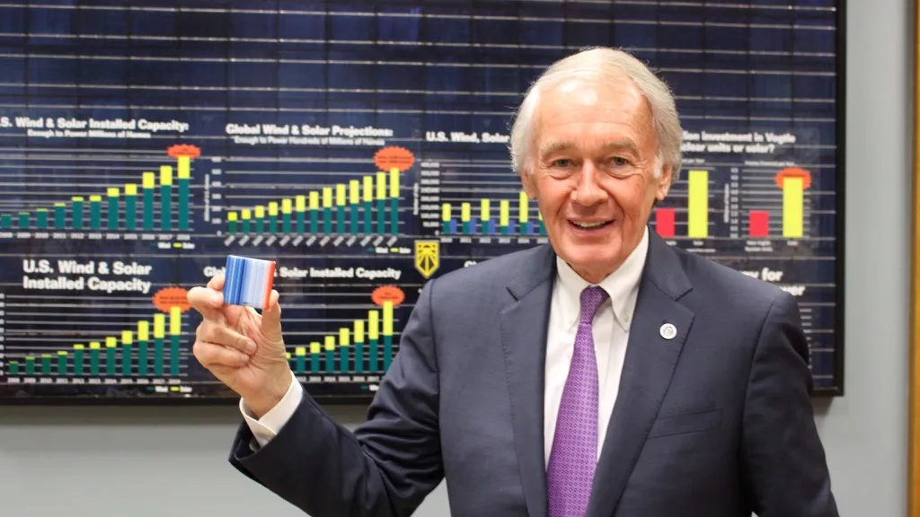 美国马萨诸塞州联邦参议员埃德·马基。摄影:Office of Senator Ed Markey / Wikimedia Commons (公有领域)