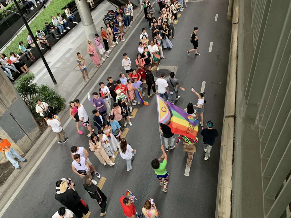 Bangkok Pride، 1 يونيو 2024. صورة أرشيفية. Chainwit. / Wikimedia Commons، CC BY 4.0.