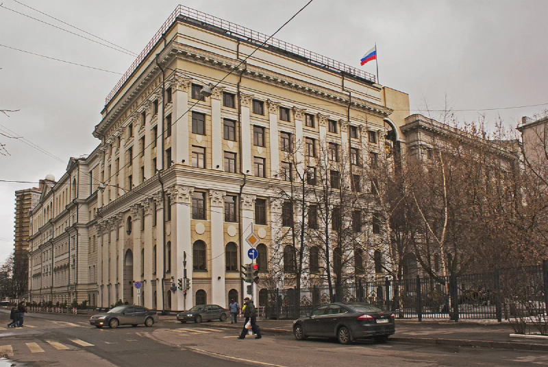 Здание Верховного суда России в Москве. Архивный снимок 10 апреля 2011 года. Фото: Илья Отькало / Wikimedia Commons, CC BY 3.0. Уменьшение и преобразование в WebP без кадрирования.