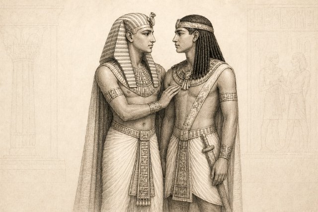 Un relato homoerótico en la literatura del antiguo Egipto: el faraón Pepi II Neferkara y el general Sasenet