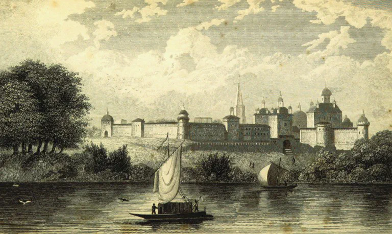 Monastero di San Macario di Želtovod, incisione del 1832