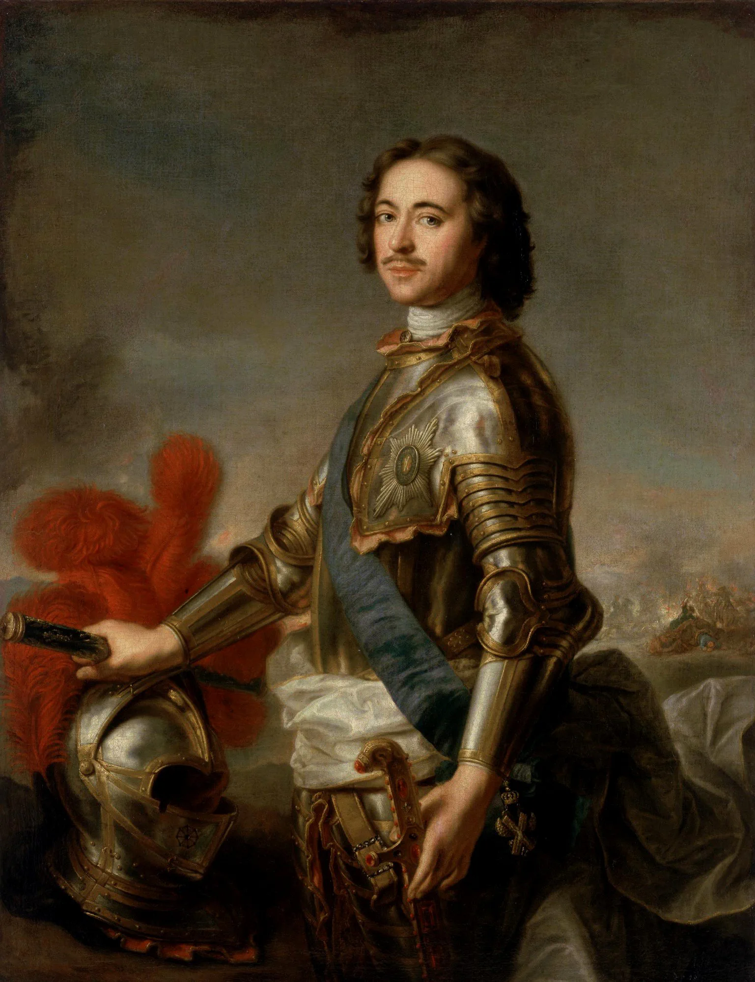 Jean-Marc Nattier, “Portrait of Tsar Peter the Great”