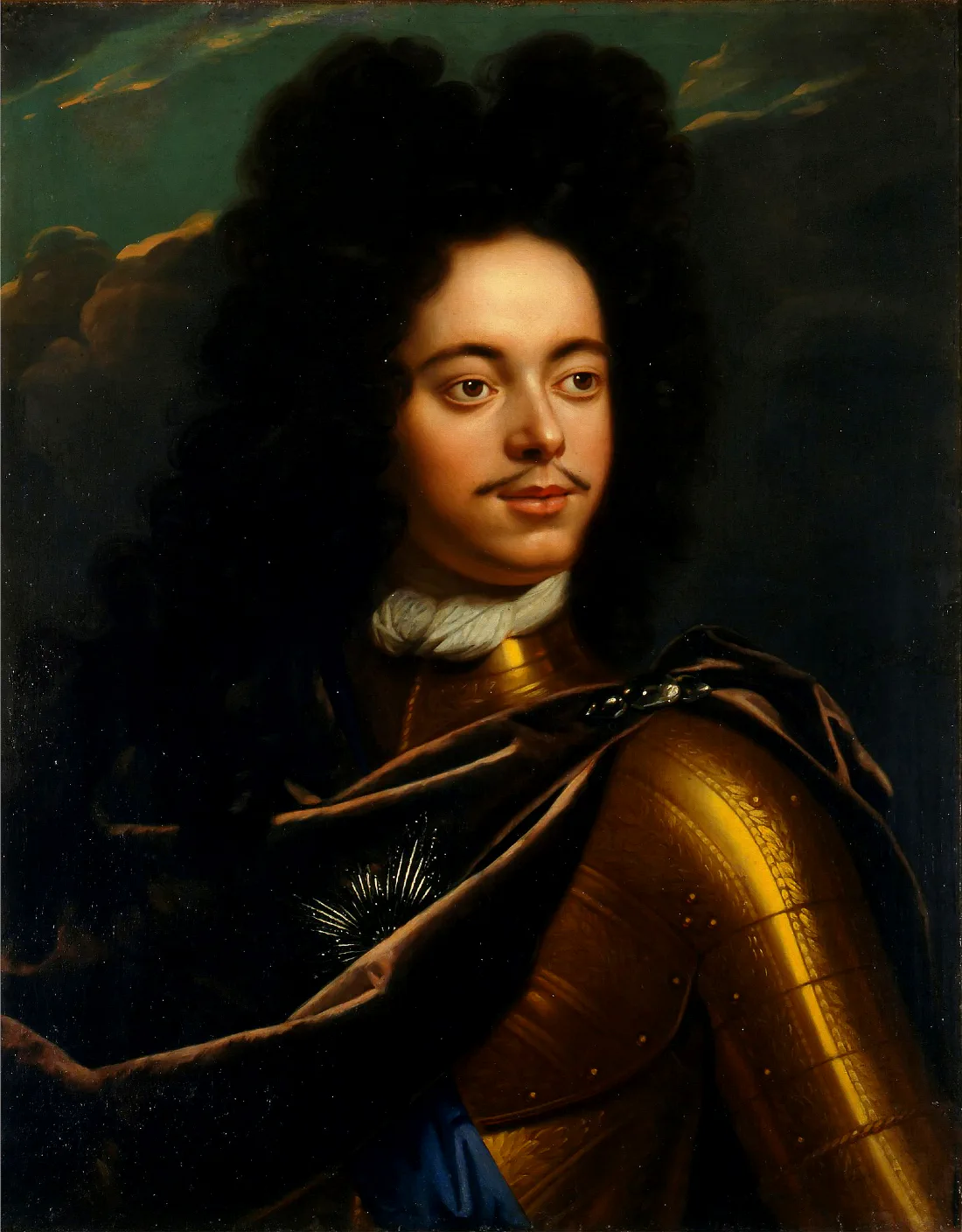 Godfried Schalcken, “Portrait of Tsar Peter Alekseevich”