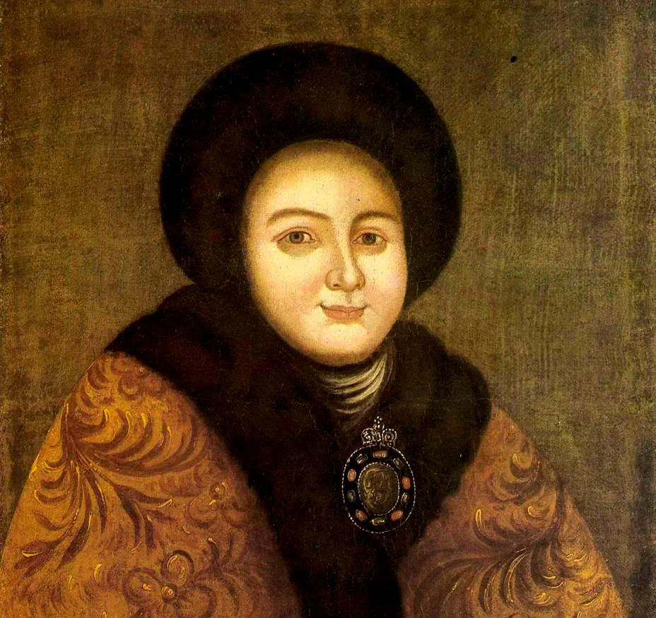 Portrait of Tsaritsa Eudoxia Fyodorovna, née Lopukhina, Peter the Great’s first wife