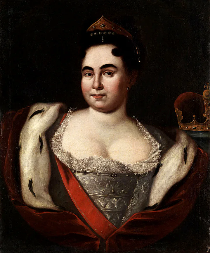 Unknown artist, portrait of Catherine I of Russia