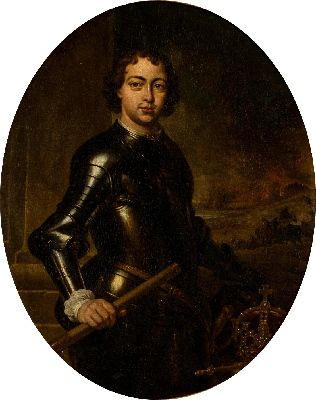 Jan Weenix, “Portrait of the Russian Tsar Peter the Great”