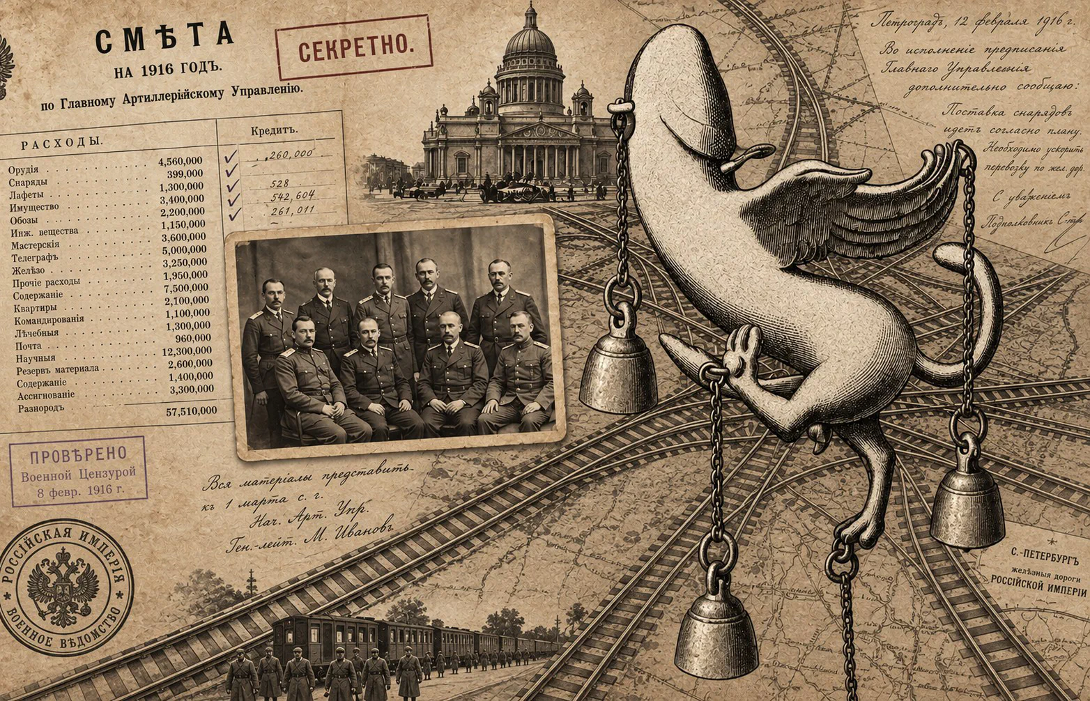 Il caso di corruzione del 1916 di una società segreta di funzionari gay che indossavano una spilla a forma di pene d'oro con le ali