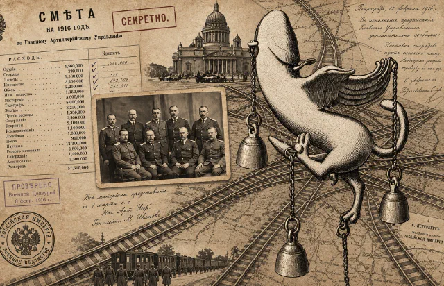 Случај из 1916. о корупцији тајног друштва геј чиновника који су носили значку у облику златног пениса са крилцима