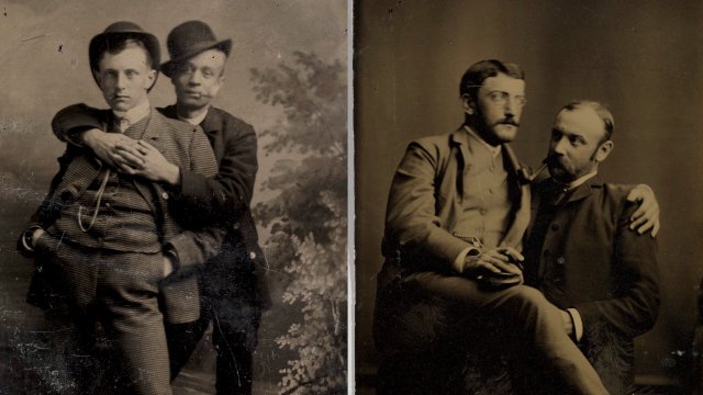 Homoérotisme à l'époque victorienne : l'intimité masculine dans des photographies des années 1850–1890 issues de la collection Herbert Mitchell