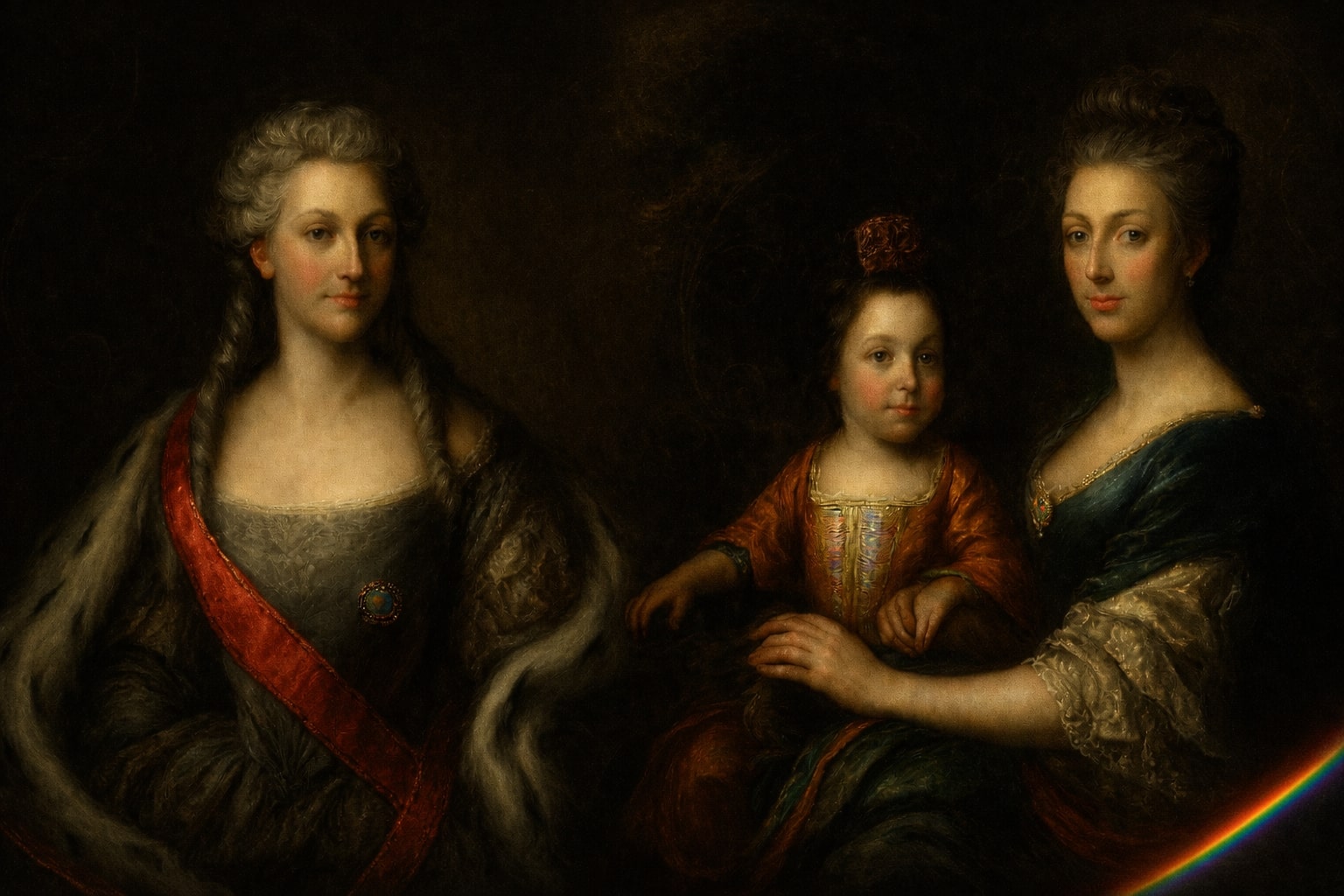 A imperatriz Ana Leopoldovna e a dama de honra Juliana: possivelmente a primeira relação lésbica documentada na história da Rússia