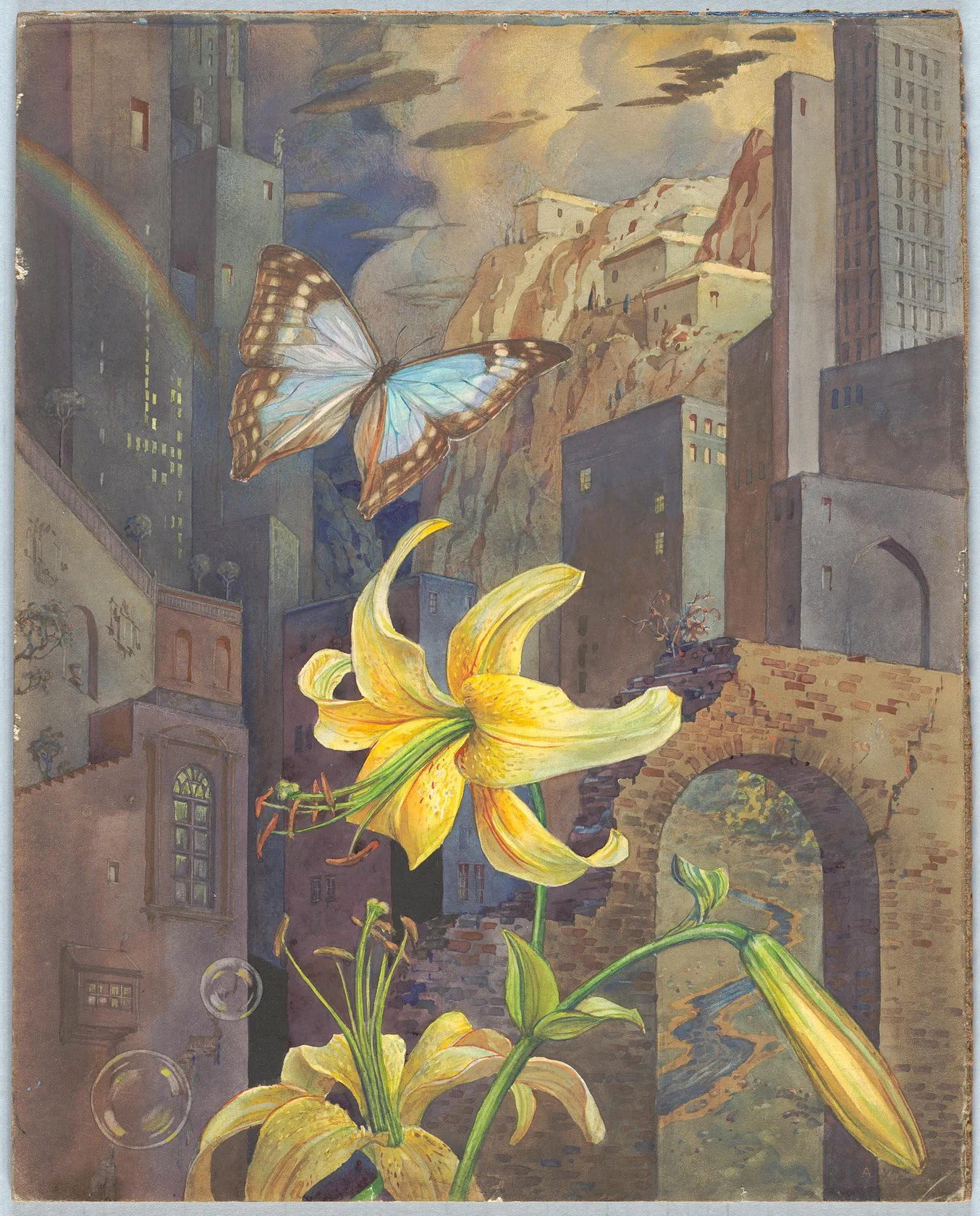 Andrej Awinoff. „Morpho: Erinnerung an die Vergangenheit“. 1948