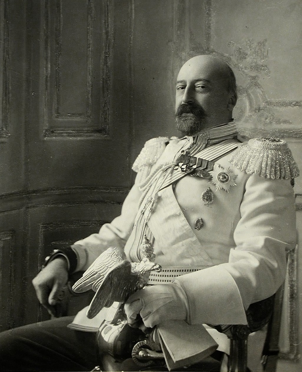 Wielki książę Mikołaj Michajłowicz w starości